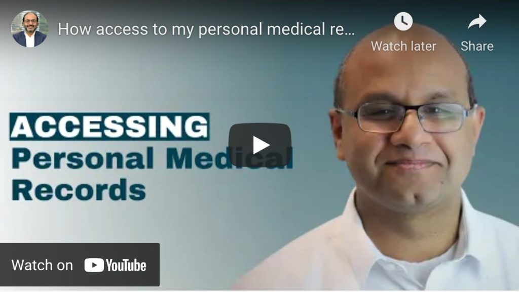 Accessing Personal & Medical Records