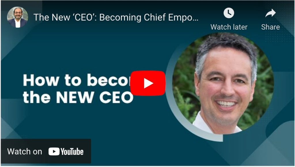 How to become the new CEO