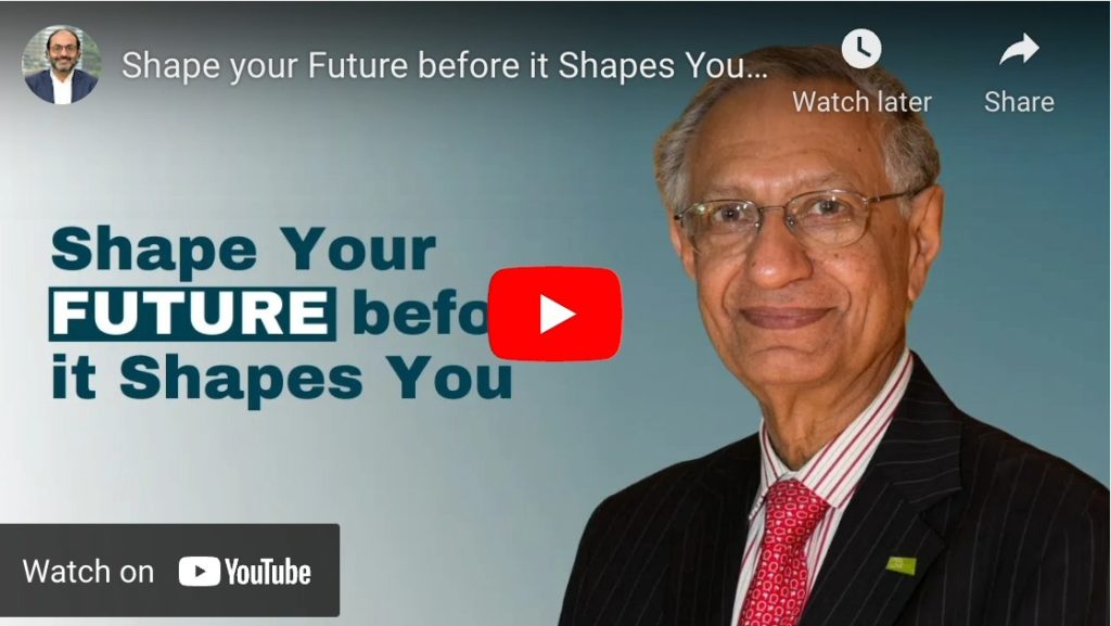 SHAPE YOUR FUTURE BEFORE IT SHAPES YOU