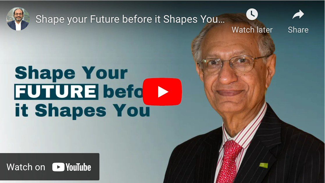 SHAPE YOUR FUTURE BEFORE IT SHAPES YOU